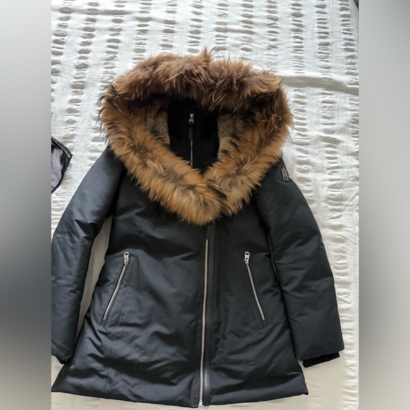 MACKAGE AKIVA Down Coat with Toscana fur trimmed hood - Picture 6 of 8